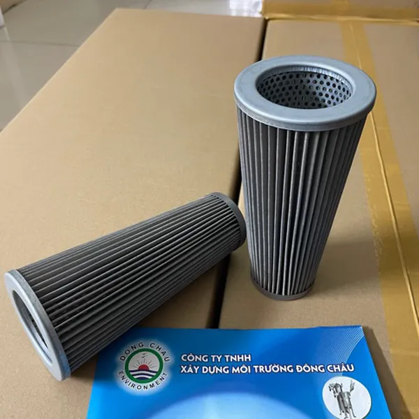 Lõi Lọc Dầu Thủy Lực Inox Gấp Nếp Hình Phễu Chóp