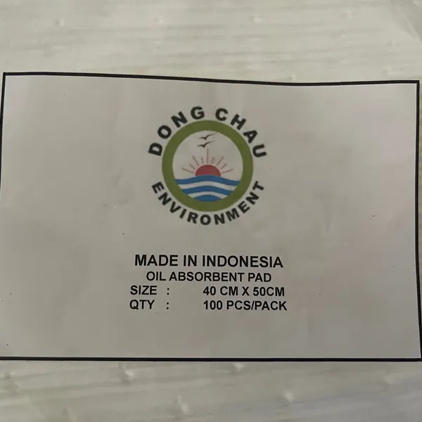Tấm thấm hút dầu rò rỉ đổ tràn Indo Oil Absorbent pad
