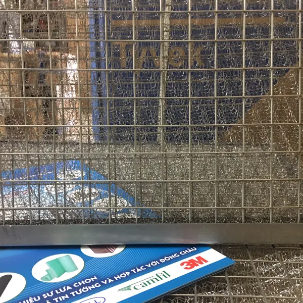 Khung Bùi Nhùi Metal Mesh Lọc Khí Nóng