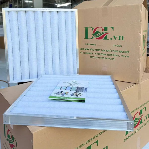 Khung lọc khí thô nhôm đúc G4