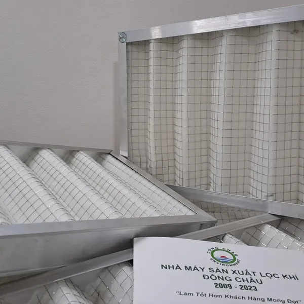 Khung lọc bụi thô bông G4 lưới gợn sóng: Giải pháp lọc không khí hiệu quả 