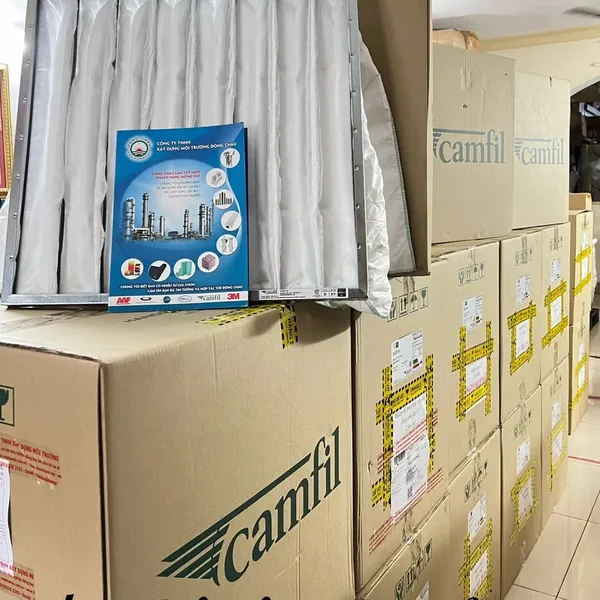 Khung Lọc Túi Medium F7 Basic-Flo Camfil Nhôm