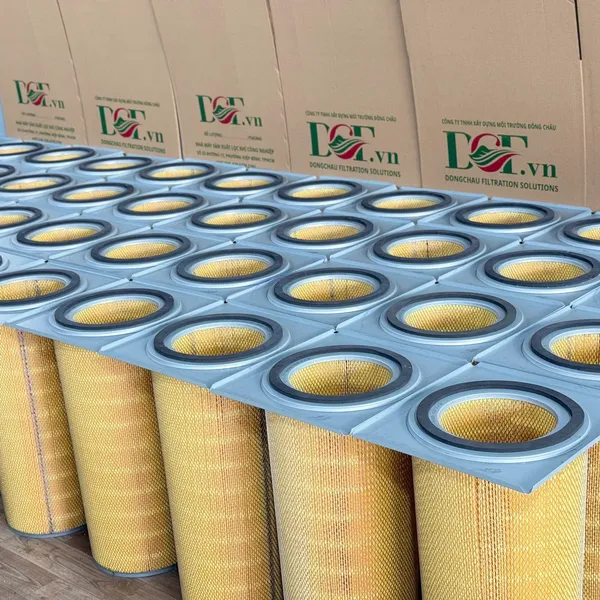 Lõi Lọc Bụi Cellulose Mâm Vuông DCF – 400×360mm