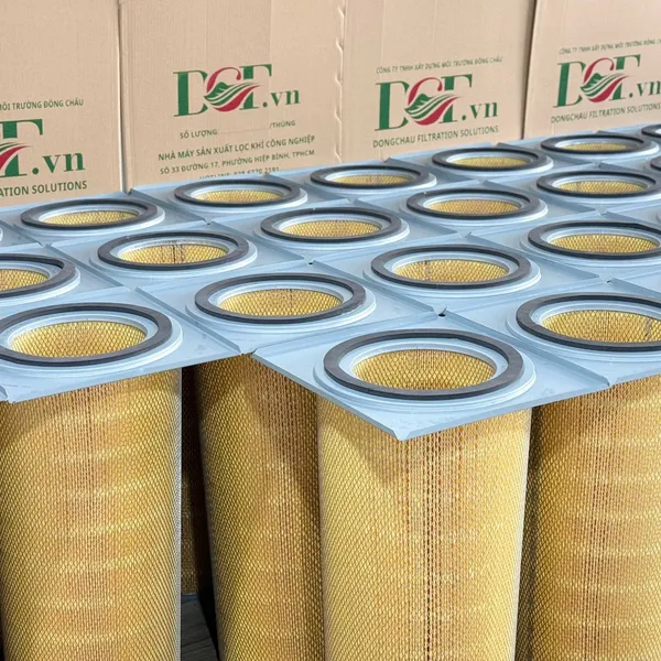 Lõi Lọc Bụi Cellulose Mâm Vuông DCF – 400×360mm
