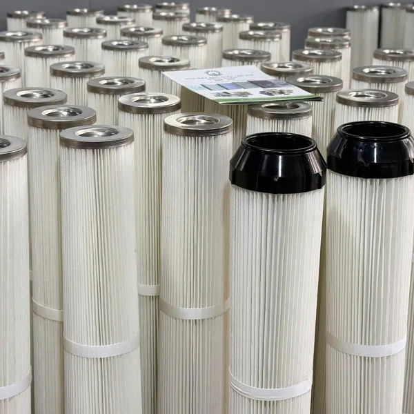 Lõi Lọc Bụi PE OD153 Nắp Nhựa – Lỗ 92 – Đủ Kích Thước 600mm / 1000mm