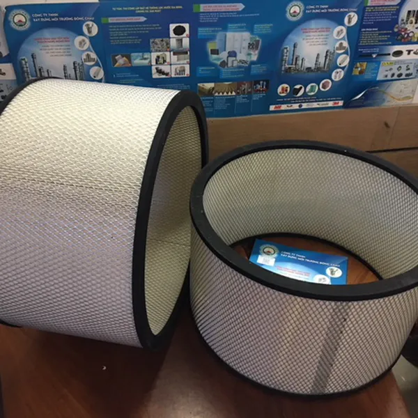 Lõi lọc bụi giấy nhựa PE hai đầu hở