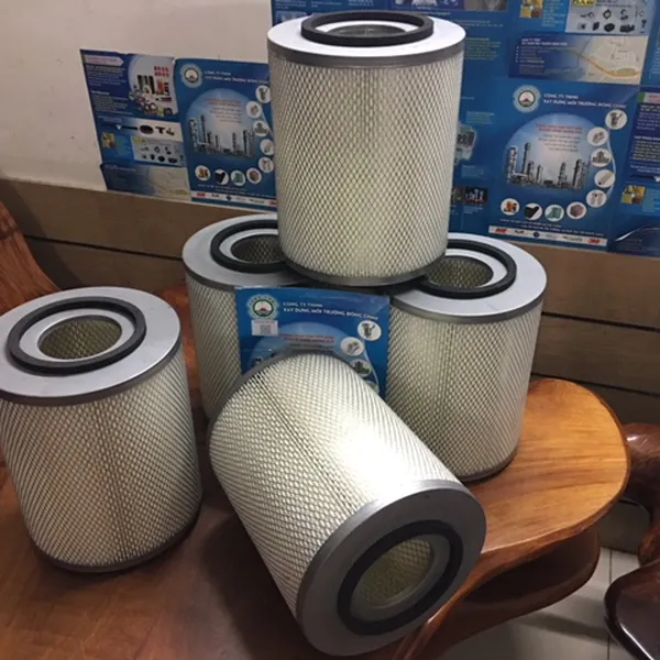 Lõi lọc bụi giấy nhựa PE hai đầu hở
