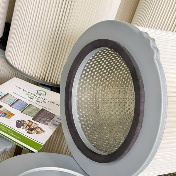 Phin lọc bụi khóa ngàm nắp 3 ngấn