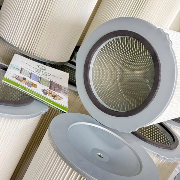Phin lọc bụi khóa ngàm nắp 3 ngấn