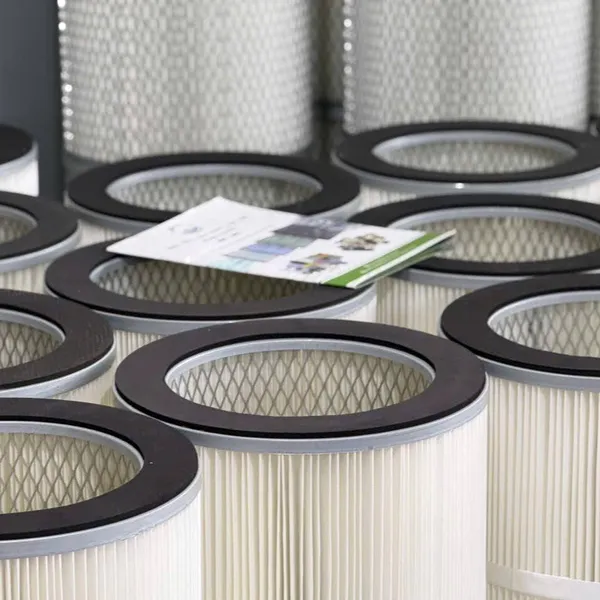 Lõi Lọc Bụi PE Hai Đầu Hở Có Lưới Bên Trong