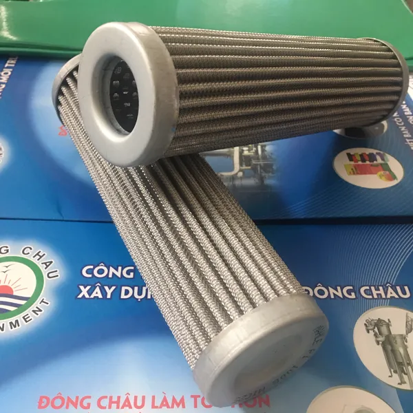 Lõi Lọc Dầu Thủy Lực Dạng Nỉ Bọc Lưới Inox