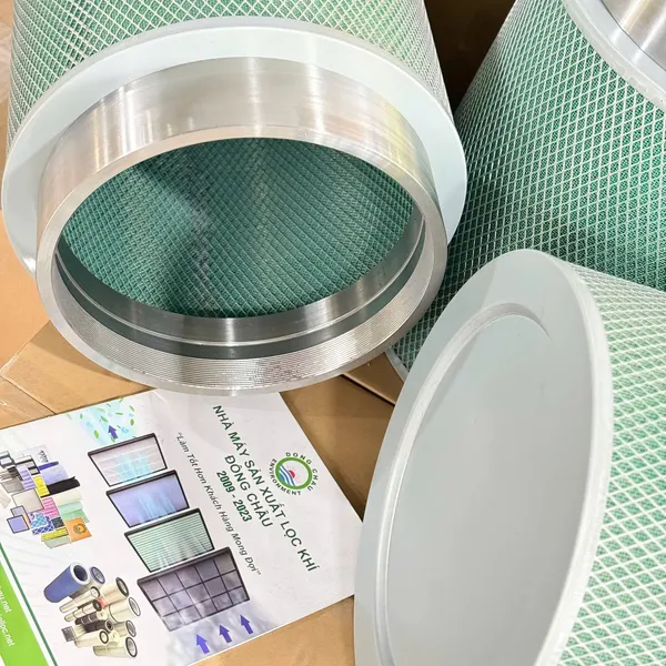 Lõi lọc bụi cartridge lưới nhựa nhiều lớp
