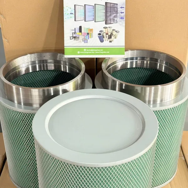 Lõi lọc bụi cartridge lưới nhựa nhiều lớp