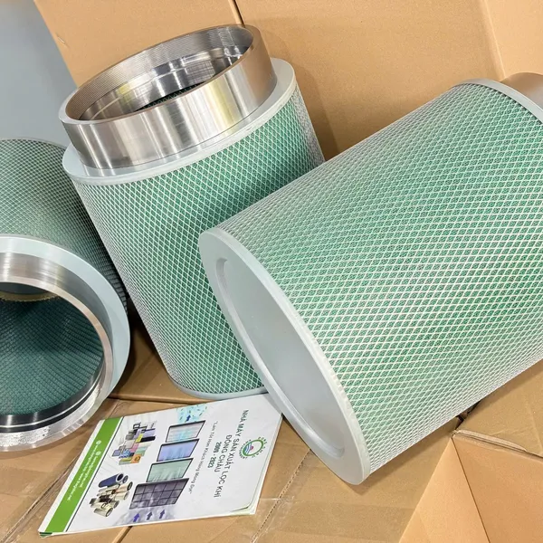 Lõi lọc bụi cartridge lưới nhựa nhiều lớp