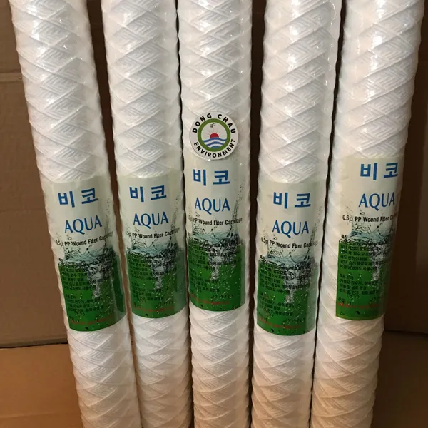 Lõi lọc sợi quấn Aqua 0.5 micron 20 inch