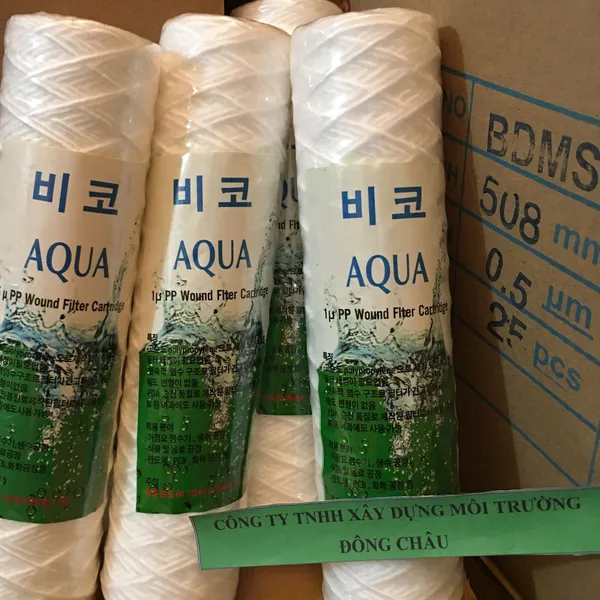 Lõi lọc sợi quấn Aqua 1 micron 10 inch