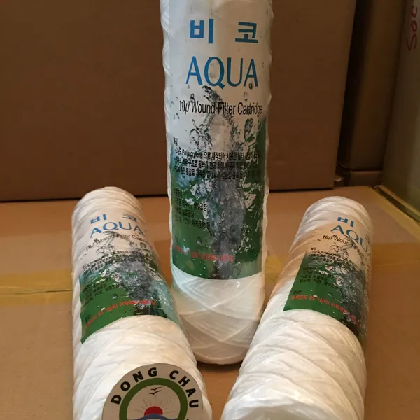 Lõi lọc sợi quấn Aqua 10 micron 10 inch