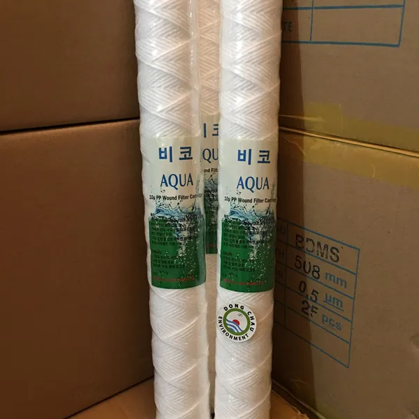 Lõi lọc sợi quấn Aqua 10 micron 20 inch