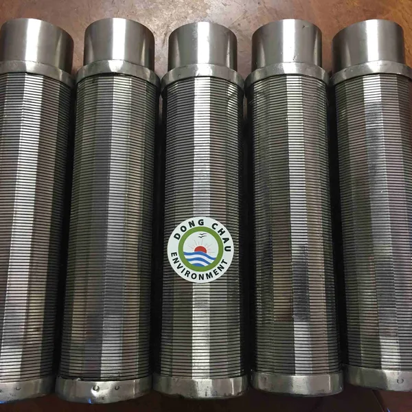 Ống lọc khe 0.1mm một đầu kín một đầu ren trong