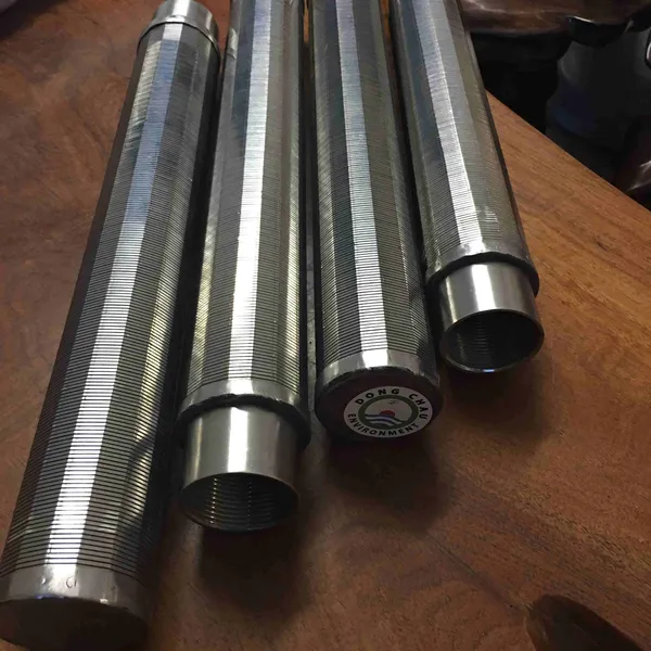 Ống lọc khe 0.1mm một đầu kín một đầu ren trong