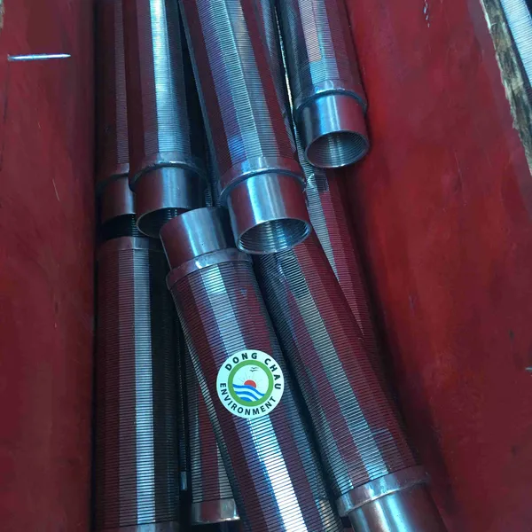 Ống lọc khe 0.1mm một đầu kín một đầu ren trong