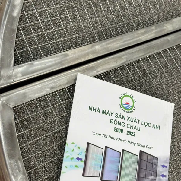 Phin lọc bụi công nghiệp dạng bùi nhùi 3 mảnh ghép