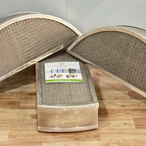 Phin lọc bụi công nghiệp dạng bùi nhùi 3 mảnh ghép