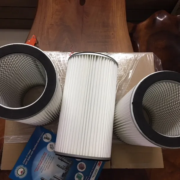 Lõi lọc bụi giấy nhựa PE hai đầu hở