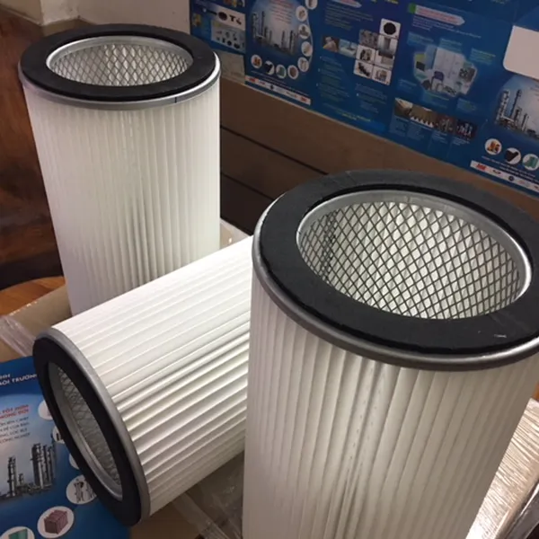 Lõi lọc bụi giấy nhựa PE hai đầu hở