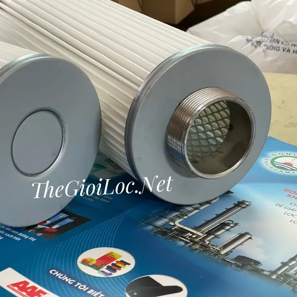 Phin Lọc Bụi PE Ren Ngoài Sản Xuất Bởi DCF