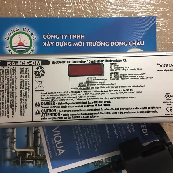 Tăng phô điện tử cho bóng đèn UV khử khuẩn