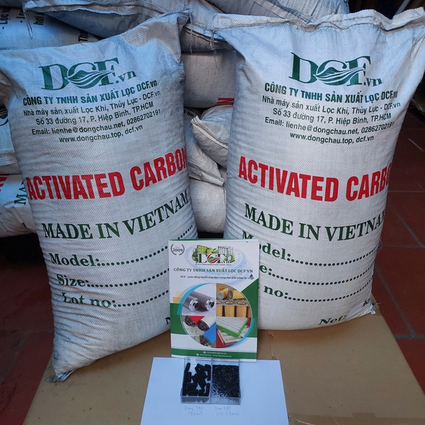 Than hoạt tính DCF cho lọc khí & nước