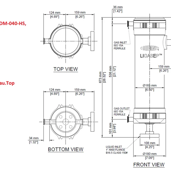 UF DUPONT LDM-040-HS USA