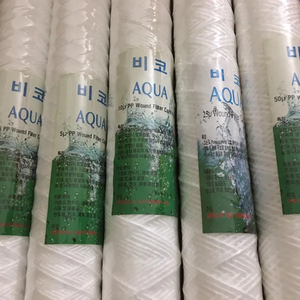 Lõi lọc sợi quấn Aqua 5 micron 20 inch