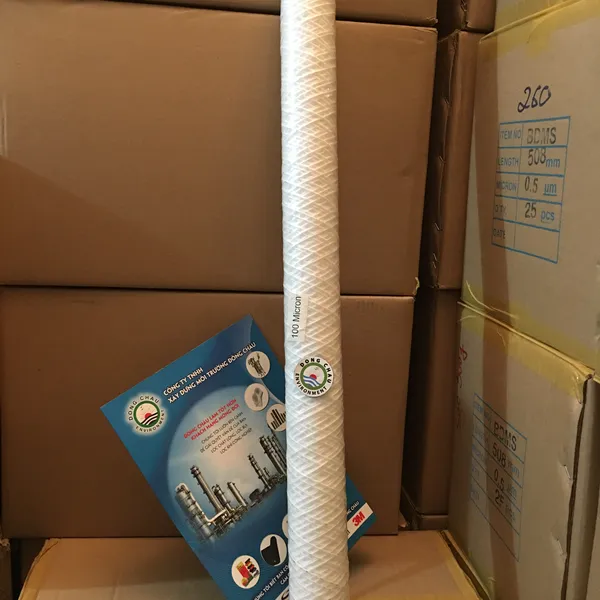 Lõi lọc sợi quấn Aqua 100 micron 30 inch