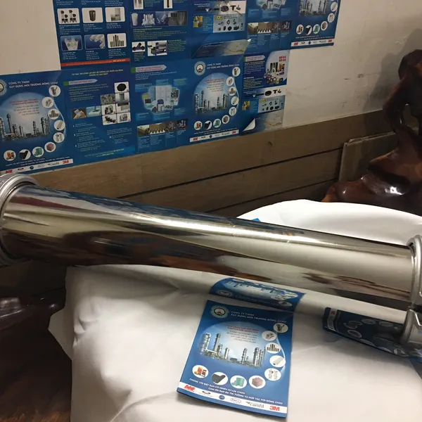Vỏ inox chứa màng lọc RO 8040