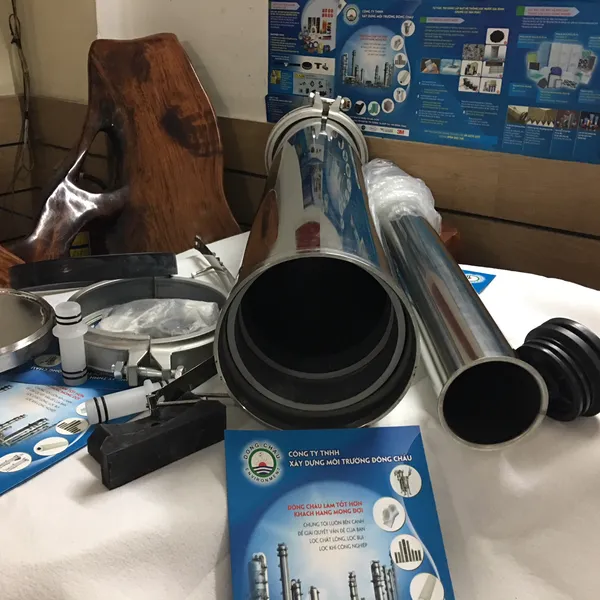 Vỏ inox chứa màng lọc RO 8040