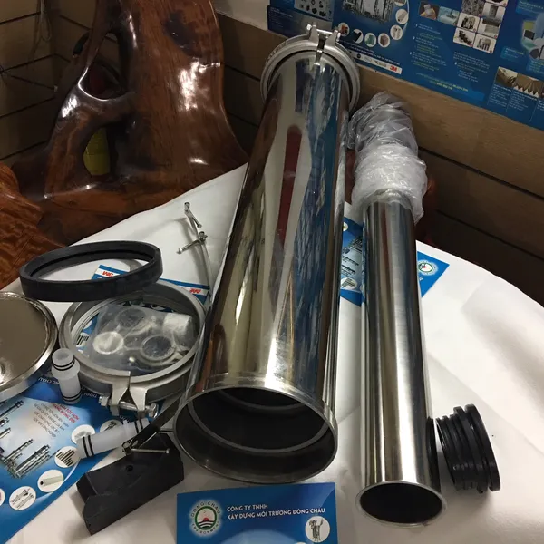 Vỏ inox chứa màng lọc RO 8040