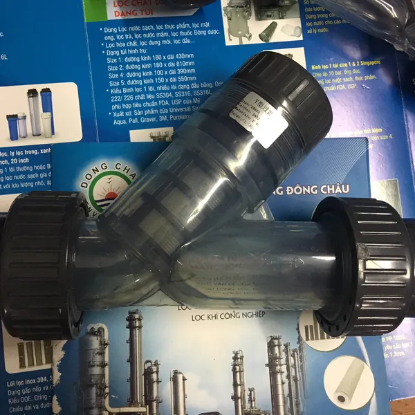 Y lọc nhựa trong PVC DN32