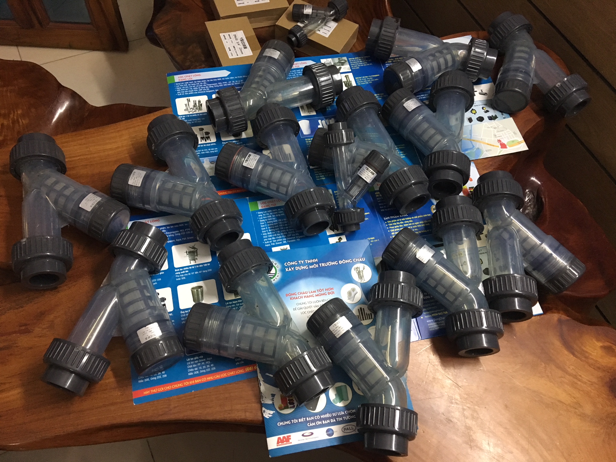 Y lọc nhựa trong PVC DN32