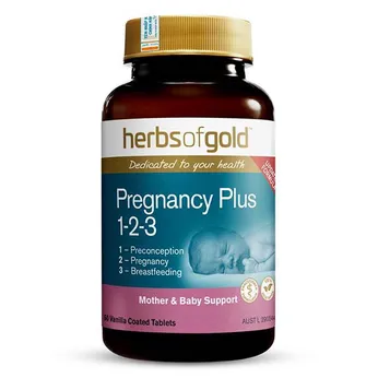 Vitamin tổng hợp cho bà bầu Úc Herbs Of Gold Pregnancy Plus 1-2-3