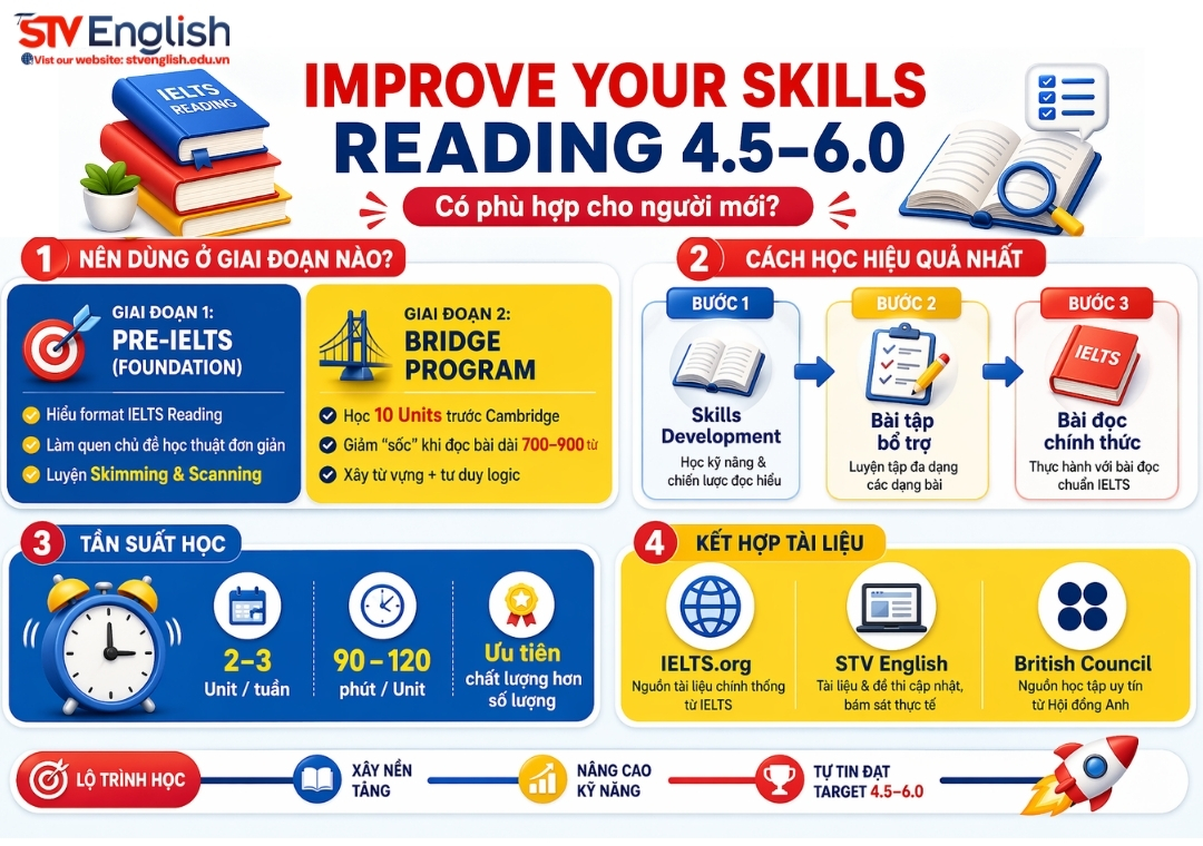 Sách Improve Your Skills Reading for IELTS 4.5–6.0 Sách Improve Your Skills Reading for IELTS 4.5–6.0