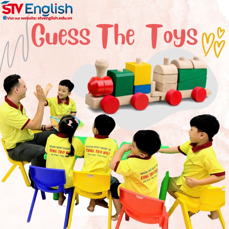 Tiếng Anh cho bé 5 tuổi: Trò chơi "Đoán tên đồ chơi" (Guess the Toy) Tiếng Anh cho bé 5 tuổi: Trò chơi "Đoán tên đồ chơi" (Guess the Toy)