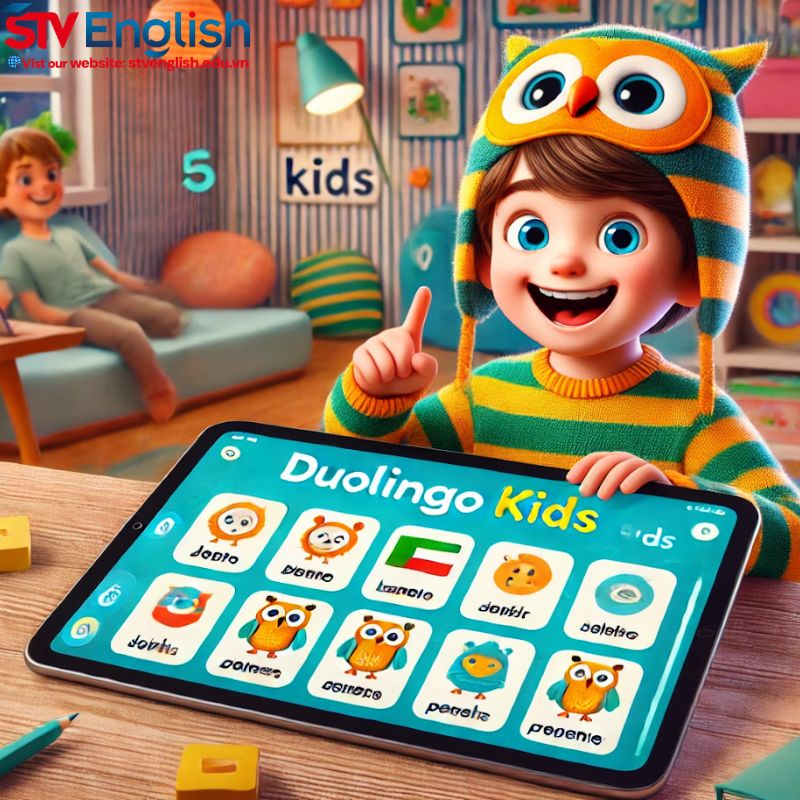 Ứng dụng học tiếng Anh cho bé 5 tuổi: Duolingo Kids Ứng dụng học tiếng Anh cho bé 5 tuổi: Duolingo Kids