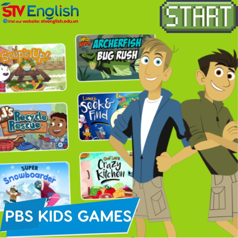 PBS Kids Games là ứng dụng học tiếng Anh cho bé 5 tuổi với các trò chơi miễn phí PBS Kids Games là ứng dụng học tiếng Anh cho bé 5 tuổi với các trò chơi miễn phí