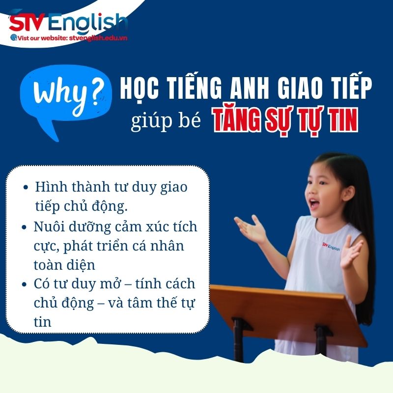 Tại sao học tiếng Anh giao tiếp giúp bé tư tin hơn? Tại sao học tiếng Anh giao tiếp giúp bé tư tin hơn?