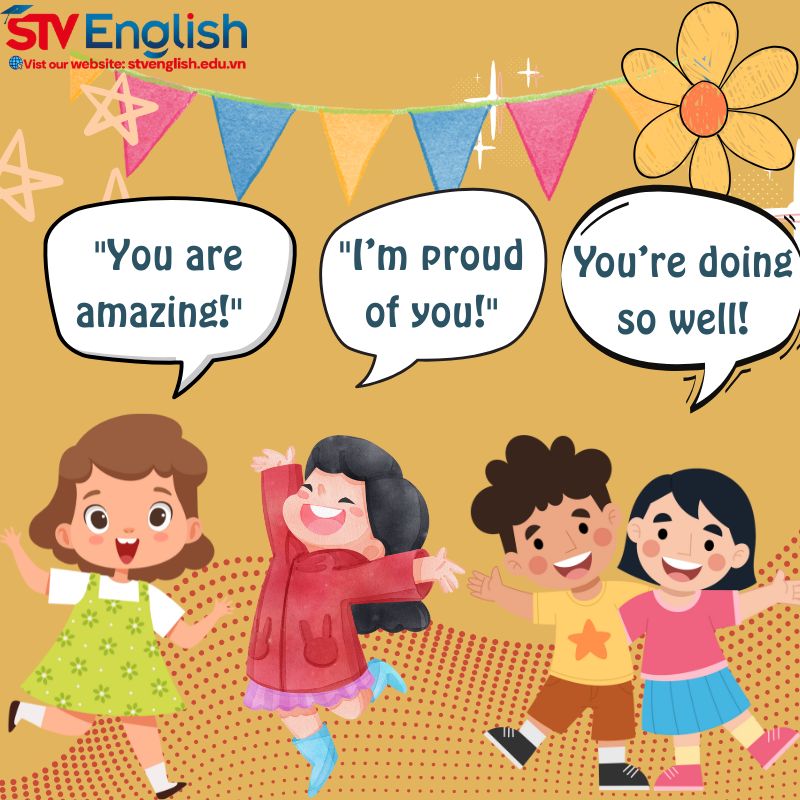 Tiếng Anh cho bé 5 tuổi: Mẫu câu động viên giúp bé vượt qua thử thách Tiếng Anh cho bé 5 tuổi: Mẫu câu động viên giúp bé vượt qua thử thách