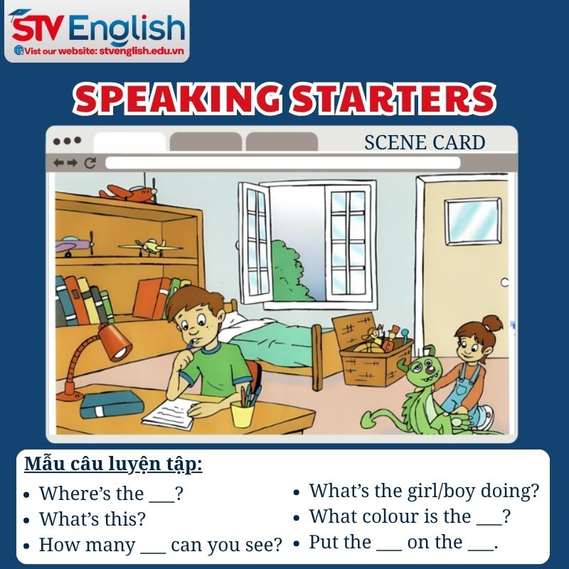 Speaking Starters: Hướng dẫn luyện mô tả tranh Speaking Starters: Hướng dẫn luyện mô tả tranh