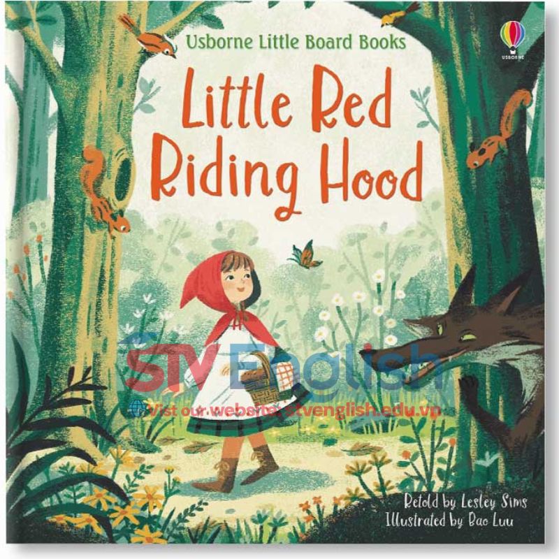 Truyện tiếng Anh cho bé 5 tuổi: Little Red Riding Hood – Cô bé quàng khăn đỏ Truyện tiếng Anh cho bé 5 tuổi: Little Red Riding Hood – Cô bé quàng khăn đỏ