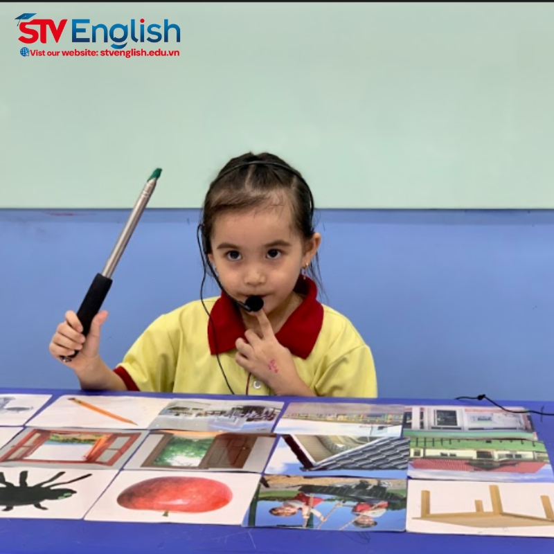 v Phát triển các kĩ năng ngôn ngữ cho trẻ bằng cách học tiếng Anh qua thuyết trình